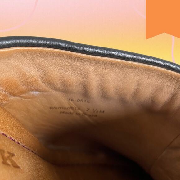 Trask Women’s Black Leather Reese Studded Clog/Mule Heels Boho Western Size 7.5 - Picture 4 of 12